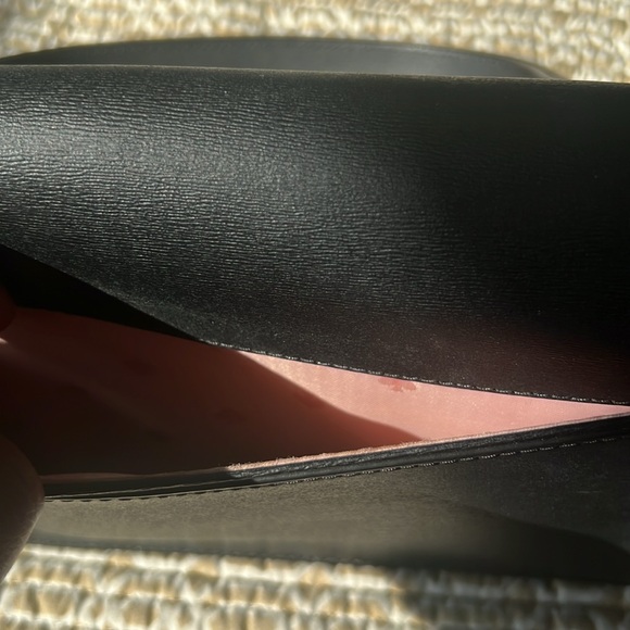 KATE SPADE BLACK LEATHER CONVERTIBLE BAG - Picture 11 of 13
